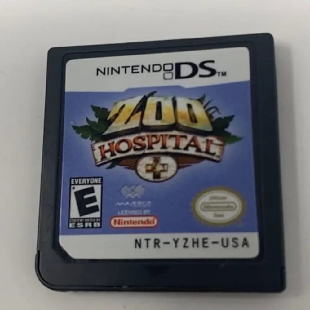 Nintendo DS Zoo Hospital Game Cartridge